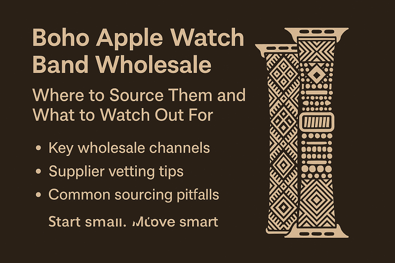 Boho Apple Watch Band