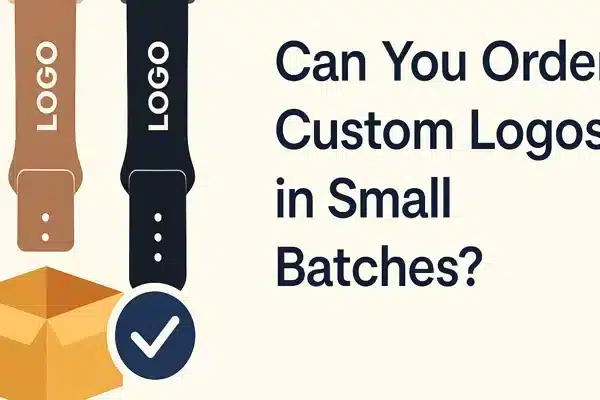 Can You Order Custom Logos in Small Batches