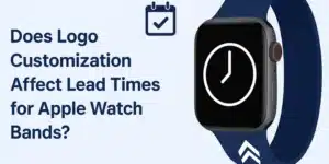 Does Logo Customization Affect Lead Times for Apple Watch Bands
