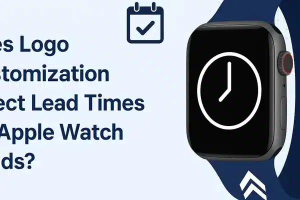 Does Logo Customization Affect Lead Times for Apple Watch Bands