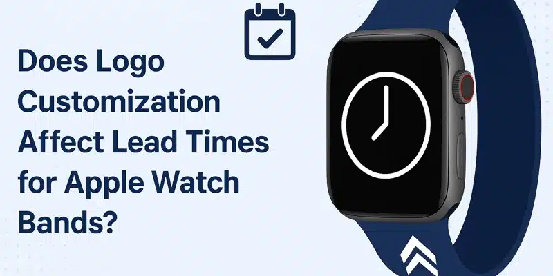 Does Logo Customization Affect Lead Times for Apple Watch Bands