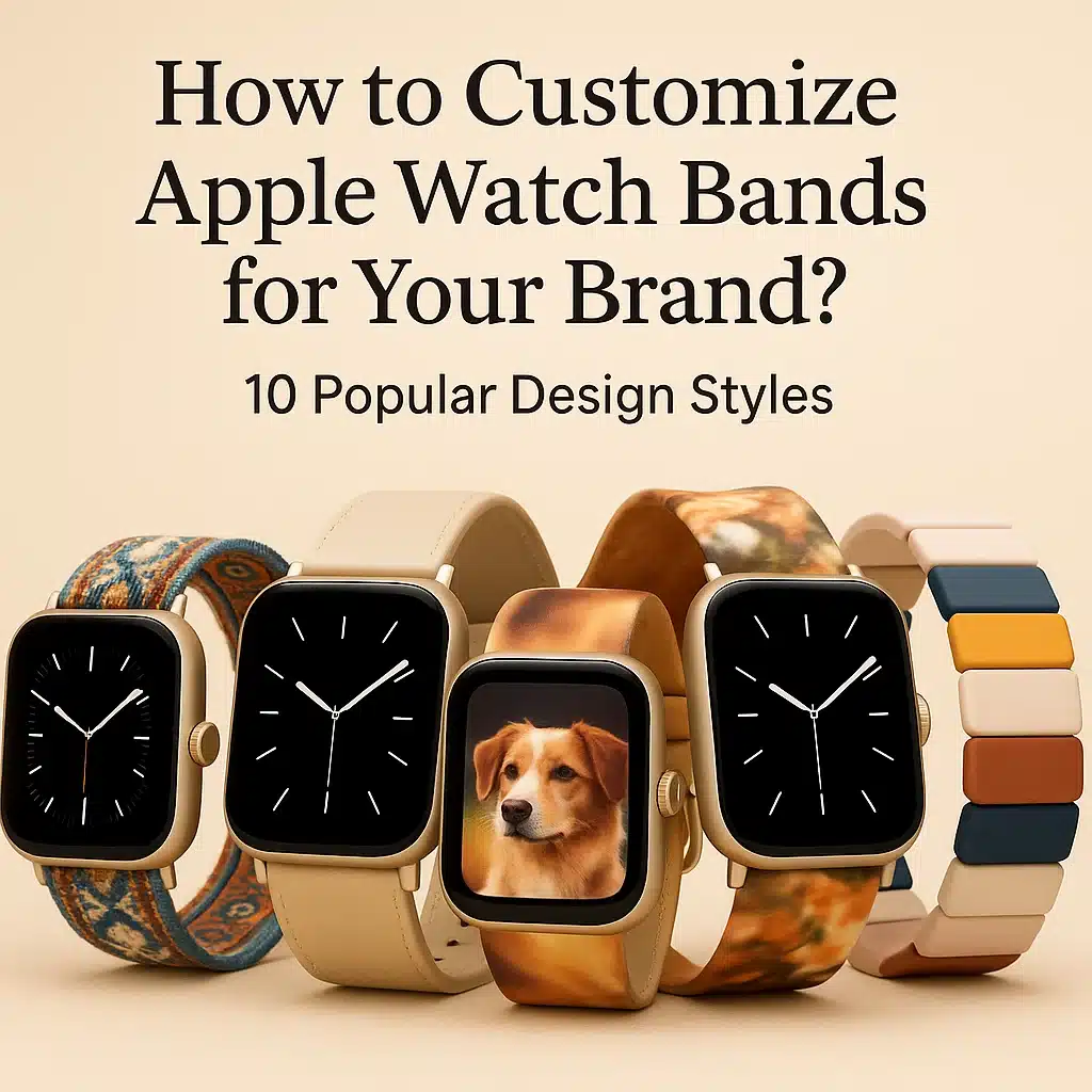 featured custom watch band